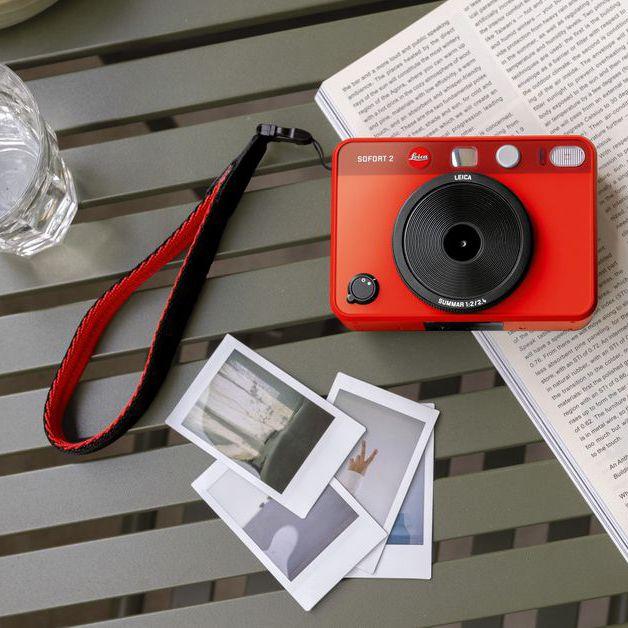 Câmera Instantânea Híbrida Leica Sofort 2 - Vermelha - Câmera Semi